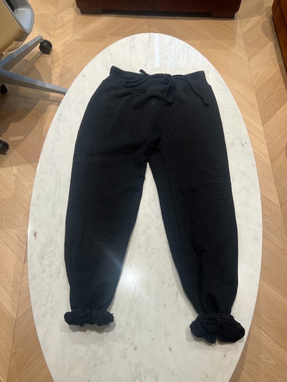 Nili Lotan LA Sweatpant Washed Black Size XS